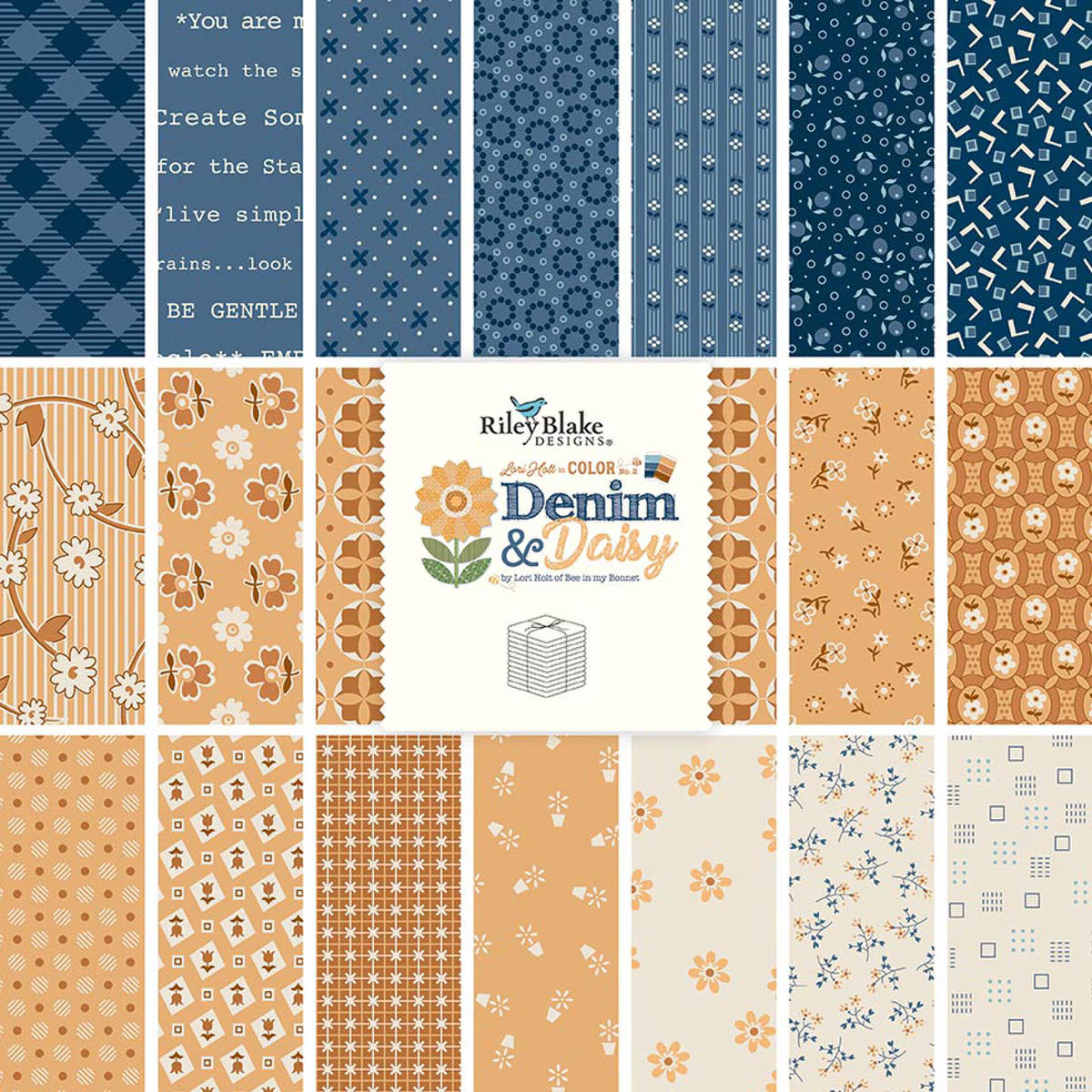 Riley Blake - Denim & Daisy Preorder
