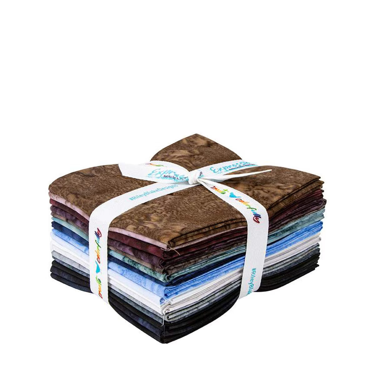 Riley Blake - Expressions Batiks Hand-Dyes - Fat Quarter Bundle