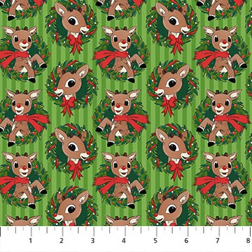 Northcott Fabrics - Rudolph the Red-Nosed Reindeer
