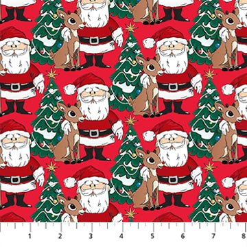 Northcott Fabrics - Rudolph the Red-Nosed Reindeer