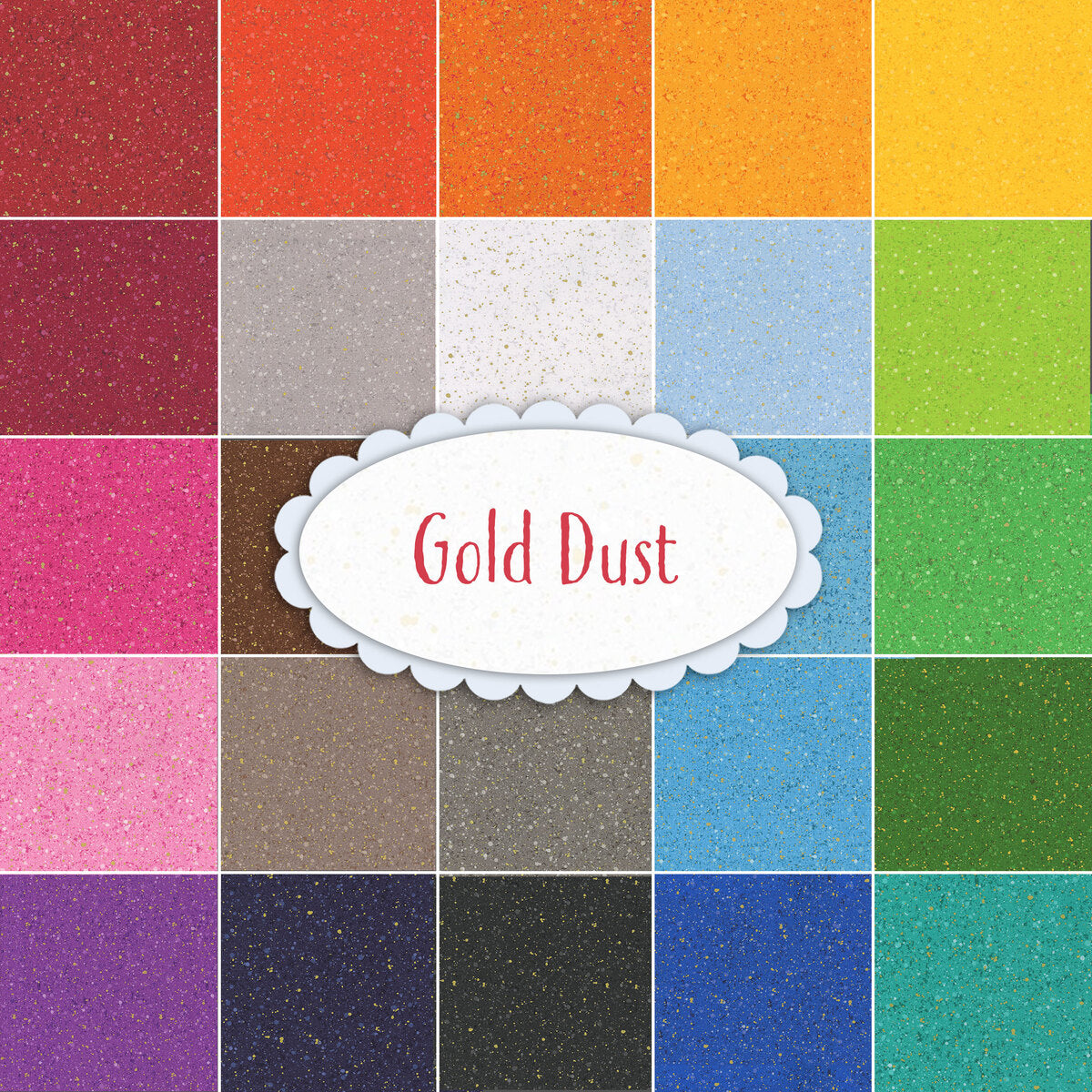 Gold Dust Metallic - Patrick Lose Fabrics - Northcott Fabrics