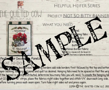Helpful Heifer Not So Bitty Banner - Misc.
