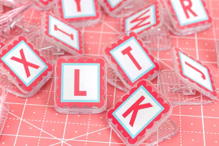 It's Sew Emma - Pink AlphaClippies