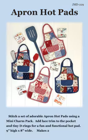 Quilt Woman - Apron Hot Pads