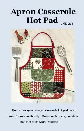 Quilt Woman - Apron Casserole Hot Pad