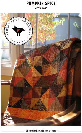 Laugh Yourself Into Stitches - Pumpkin Spice Quilt