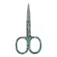 Sew Tasty - Embroidery Scissor 3-1/2in Green Morris Floral