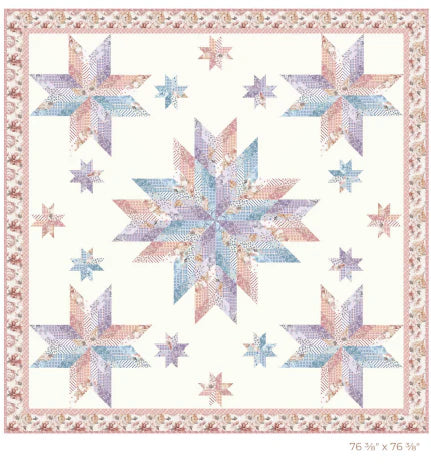 Daybreak On the Prairie - Ma's Morning Star Quilt Pattern