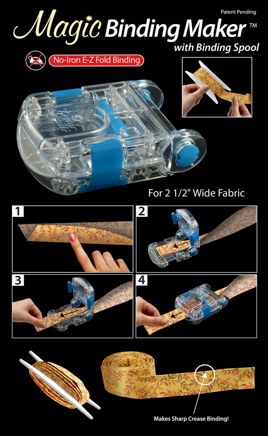 Magic Binding Maker w/Spool by Taylor Seville