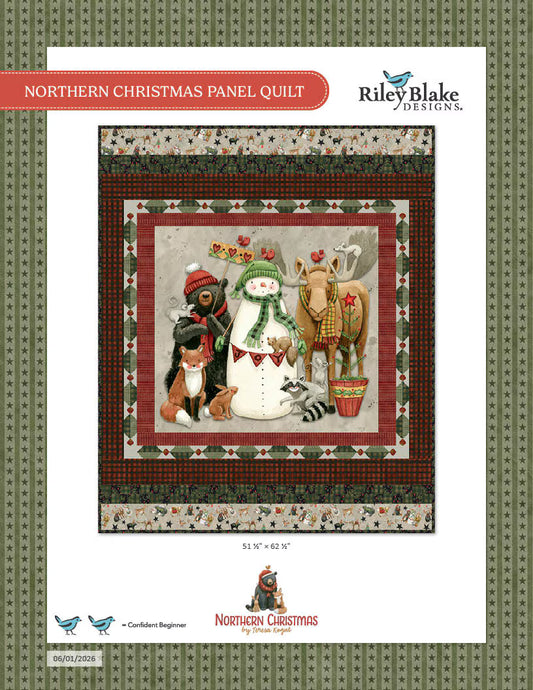 Northern Christmas Panel Quilt