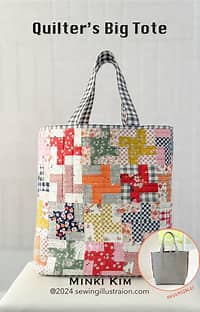 Quilter's Big Tote by Minky Kim