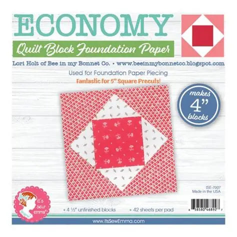Its Sew Emma - Quilt Block Foundation Paper