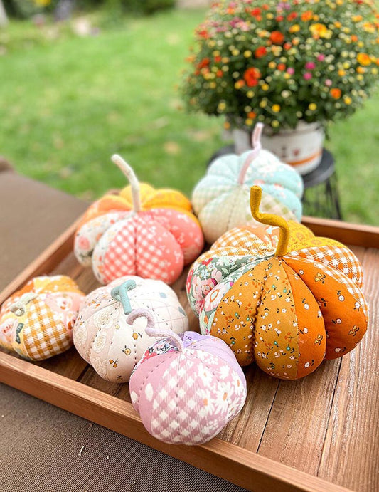Minki Kim - Fabric Pumpkins
