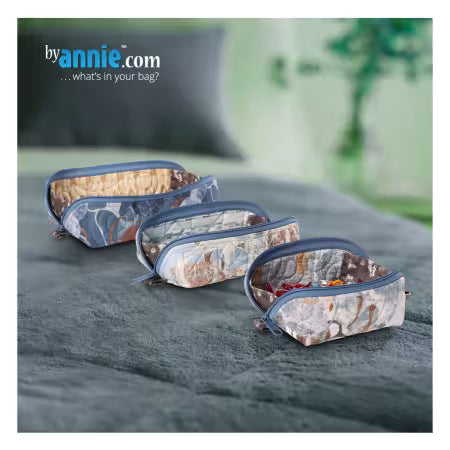 By Annie - Drop Zone Zippered Trays/Bags Trio