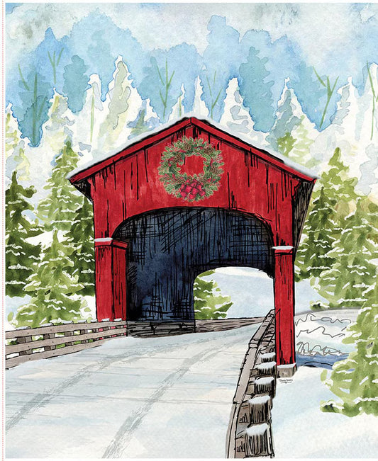 Riley Blake - Covered Bridges in Winter