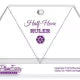 Plum Easy Patterns - Half-Hexie Ruler PEP-208