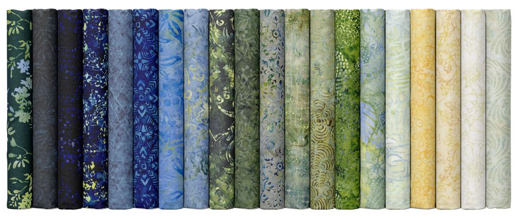 Timeless Treasures - Tonga Batiks - Radiant Meadow