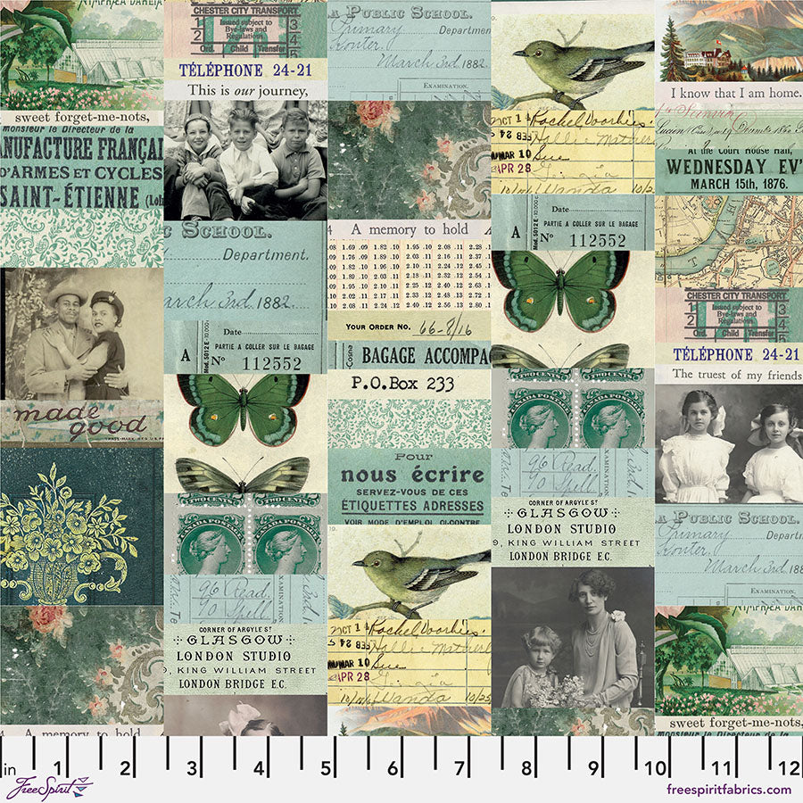 Free Spirit - Palette Teal by Tim Holtz