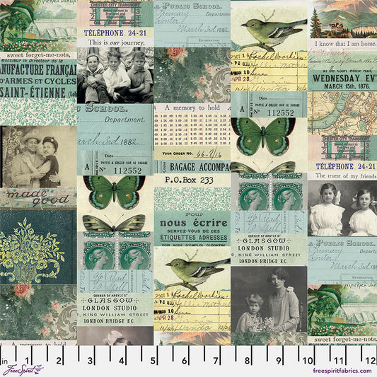 Free Spirit - Palette Teal by Tim Holtz