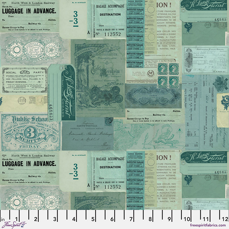 Free Spirit - Palette Teal by Tim Holtz
