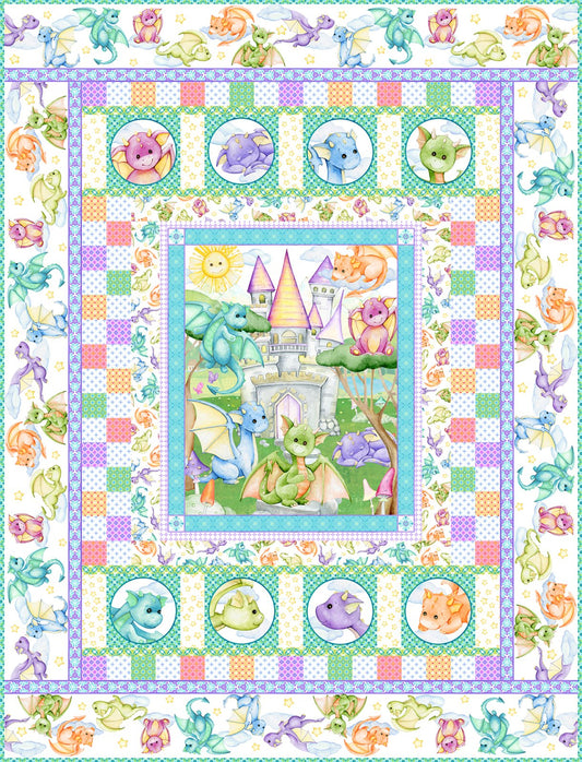In the Beginning Fabrics - Dragon Friends Pattern