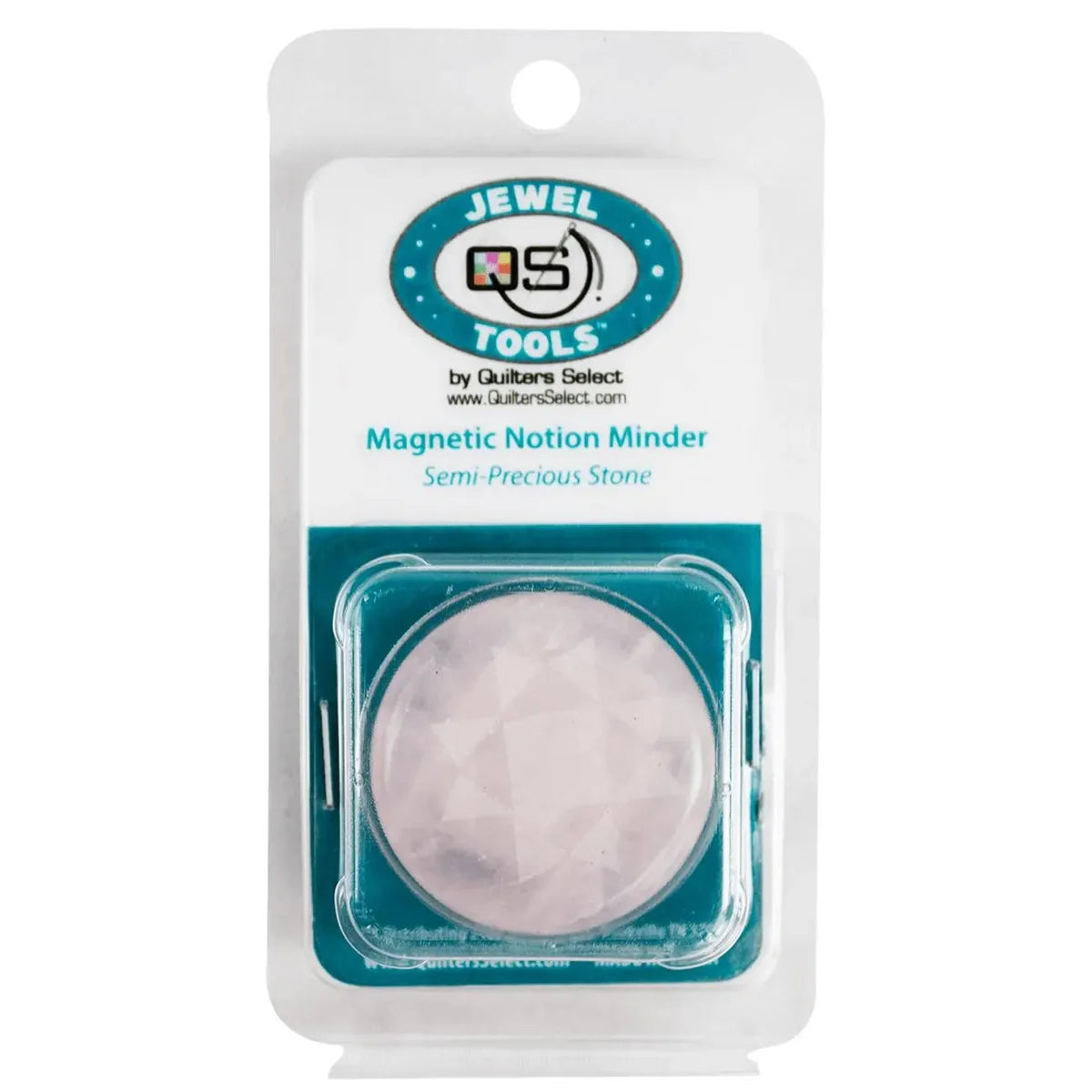 Quilters Select - Magnetic Notion Minder Rose Quartz Stone