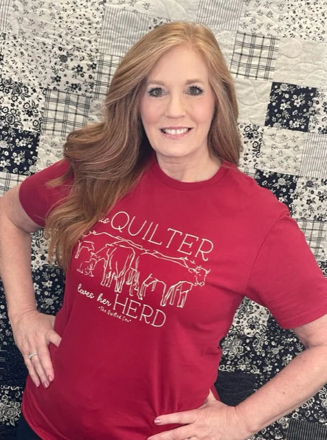 Quilter's Herd T-Shirt - Short Sleeve