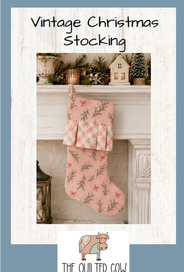 Vintage Christmas Stocking - TQC Exclusive