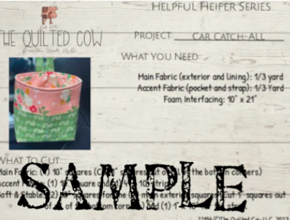 Helpful Heifer Car Catch-All