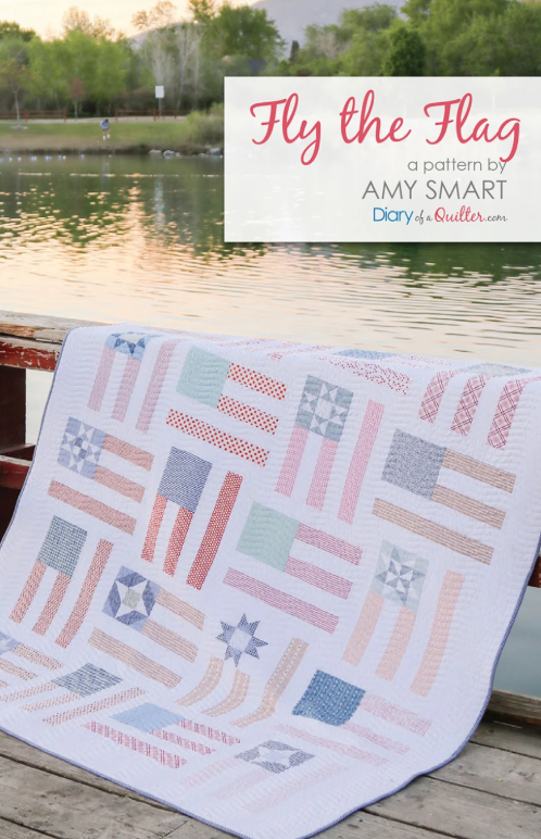 Amy Smart Diary of a Quilter - Fly the Flag - DOQ2101