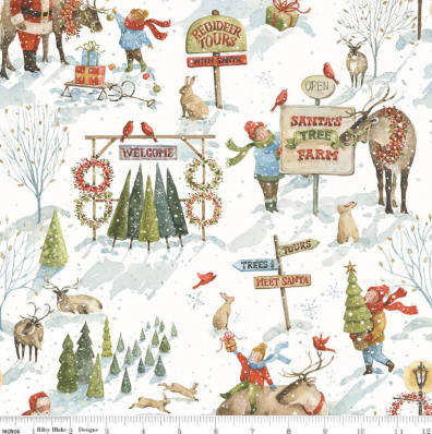 Riley Blake - Santa's Tree Farm