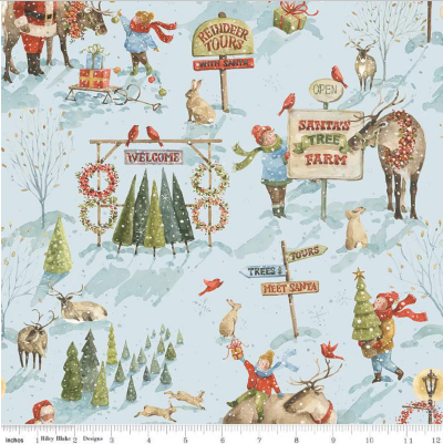 Riley Blake - Santa's Tree Farm