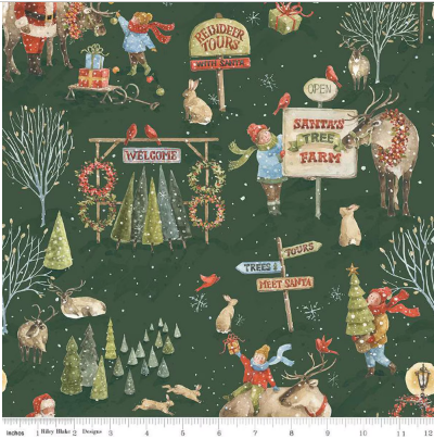 Riley Blake - Santa's Tree Farm