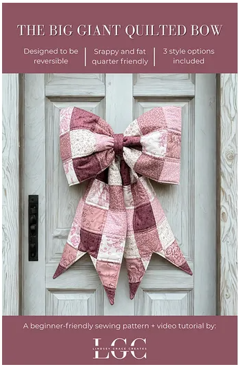 The Big Giant Quilted Bow