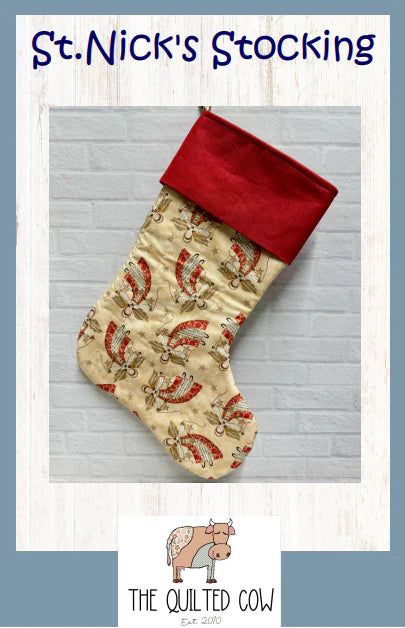 St. Nick's Stocking - TQC Original