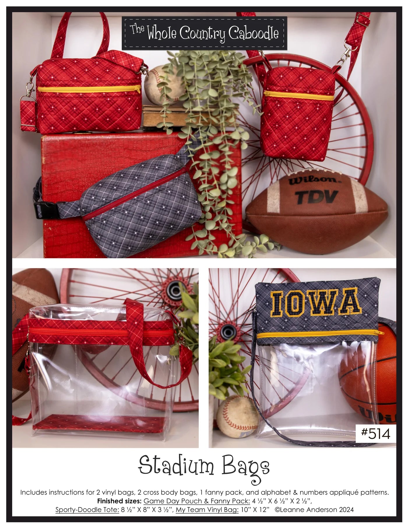 The Whole Country Caboodle - Stadium Bag