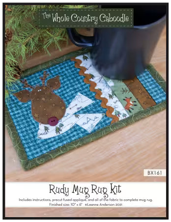 The Whole Country Caboodle - Christmas Mug Rug Kits