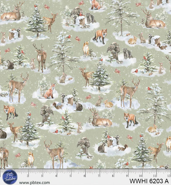 P&B Textiles - Woodland Whispers