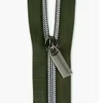 Sallie Tomato Zippers by the Yard