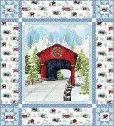 Christmas Bridge Panel Quilt