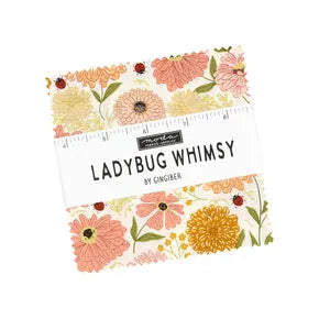 Moda Fabrics- Ladybug Whimsy by Gingiber Pre-Cuts