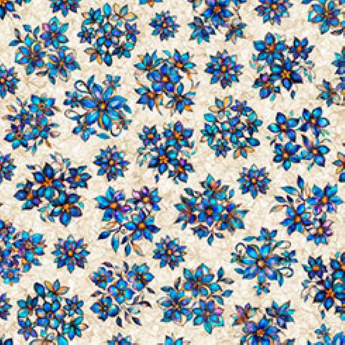 QT Fabrics - Mosaic Blooms