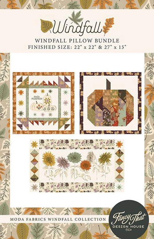 Moda fabrics - Fancy That Design House & Co. - Windfall Pillow Bundle Patterns