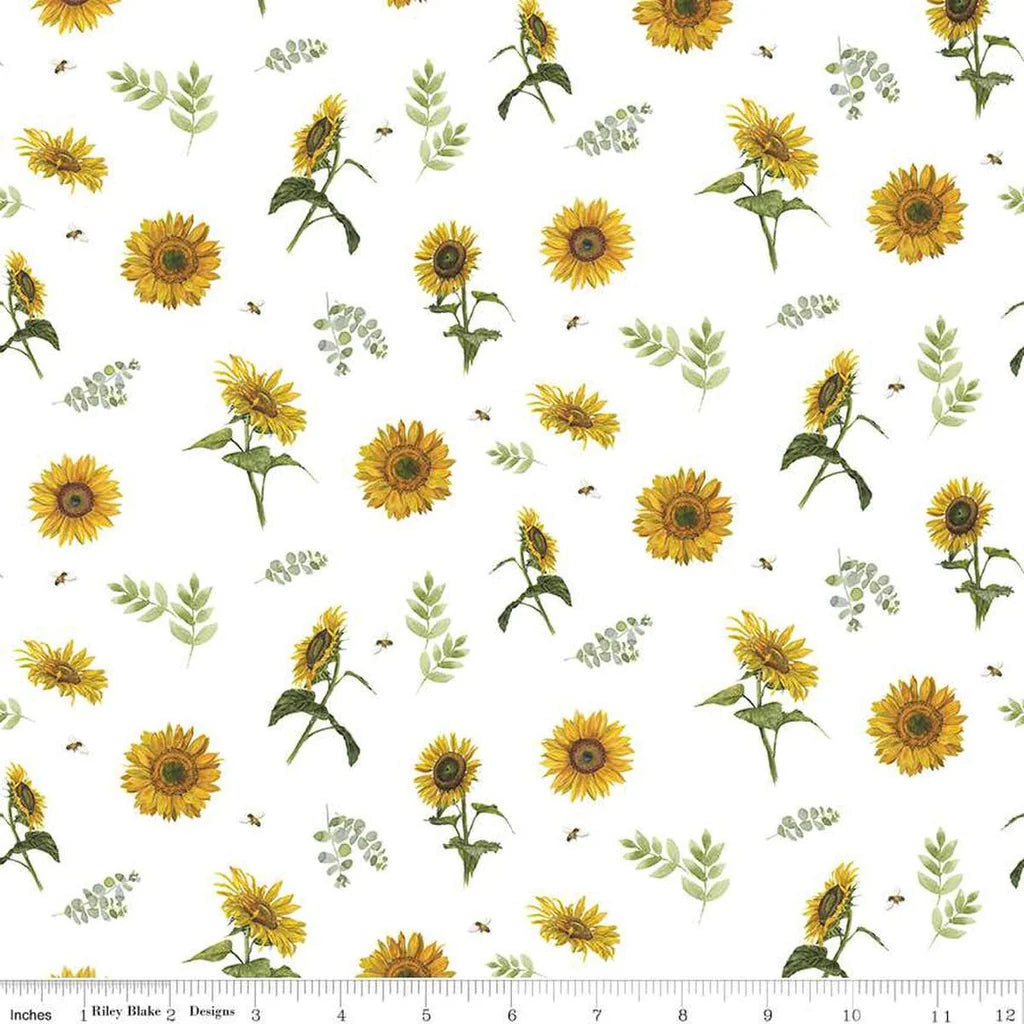 Riley Blake - Honey Bees and Flowers Please