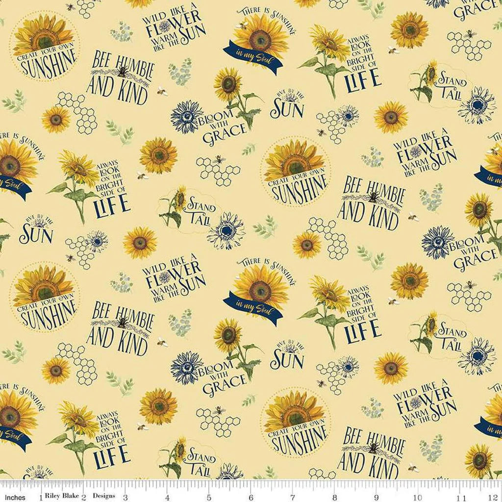 Riley Blake - Honey Bees and Flowers Please