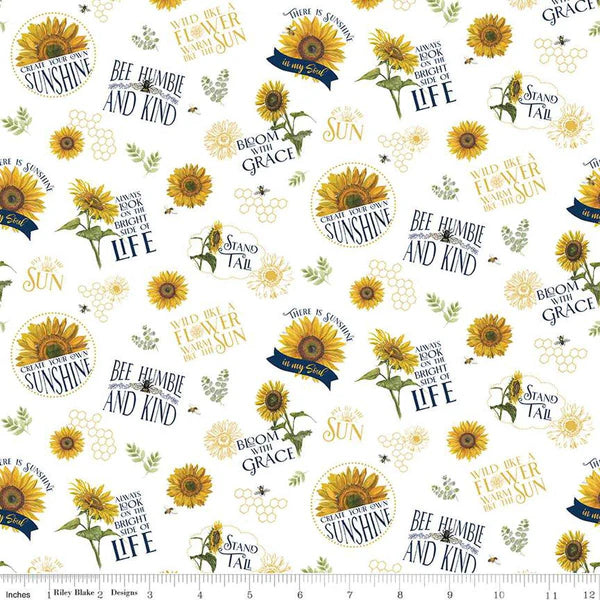 Riley Blake - Honey Bees and Flowers Please