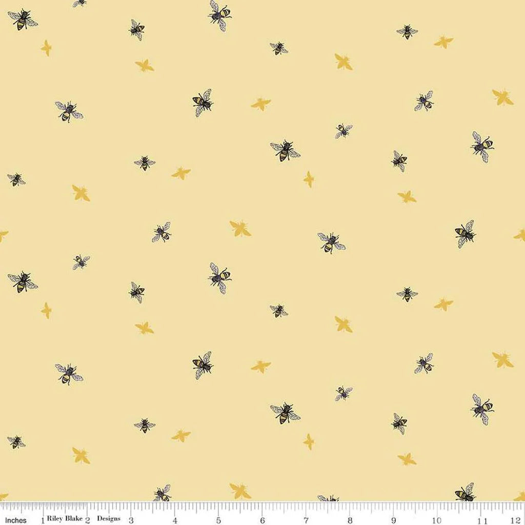 Riley Blake - Honey Bees and Flowers Please