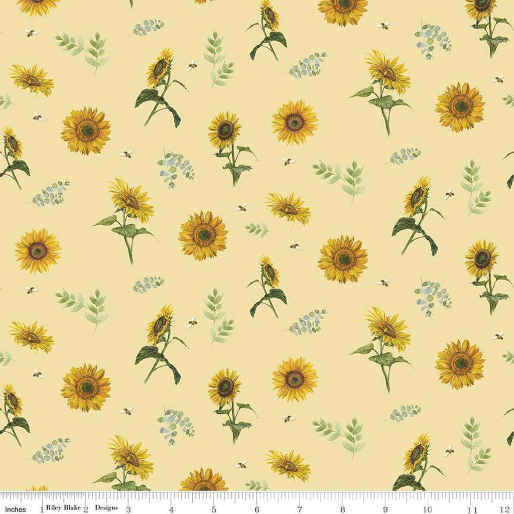 Riley Blake - Honey Bees and Flowers Please