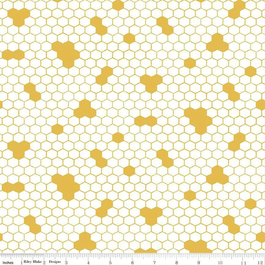 Riley Blake - Honey Bees and Flowers Please