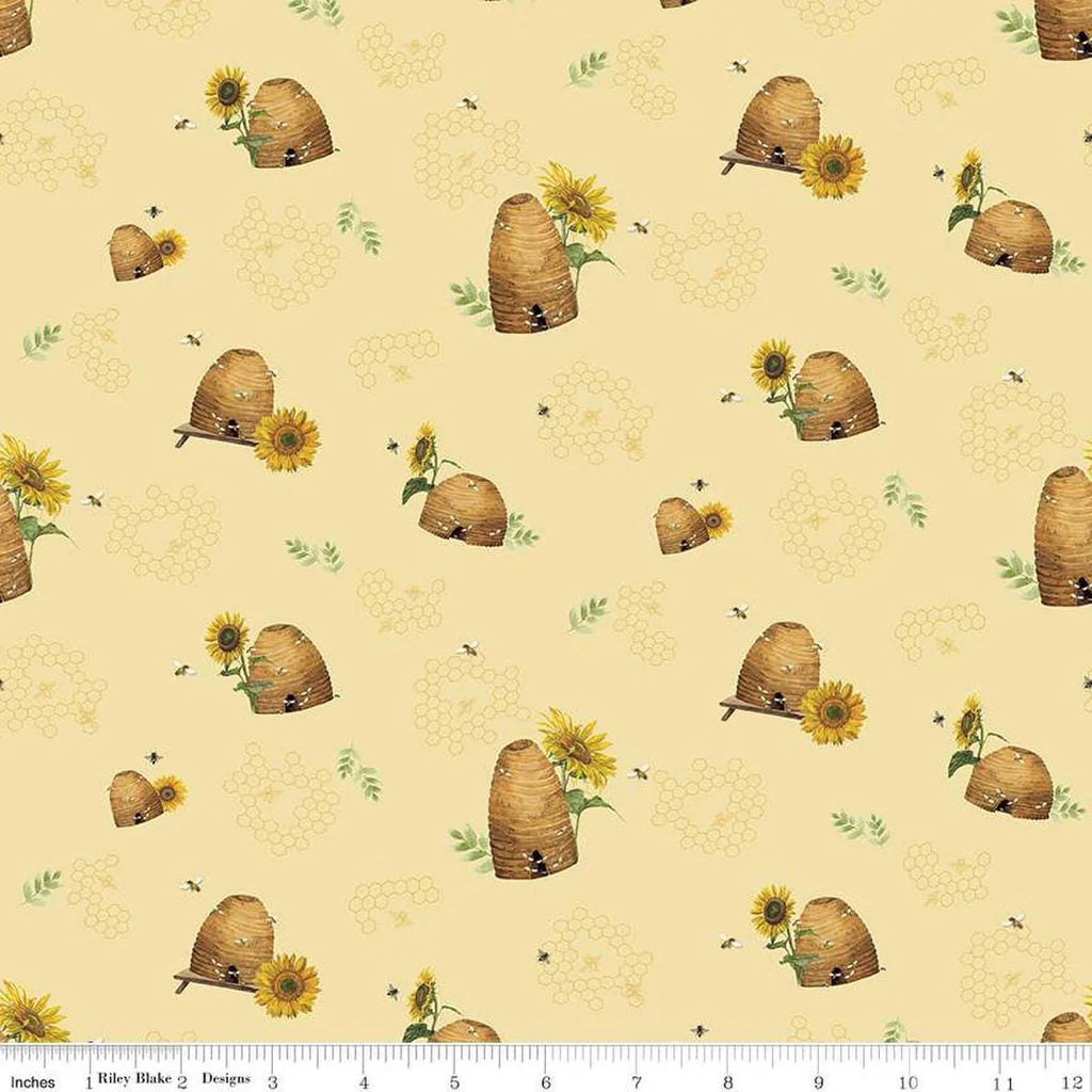 Riley Blake - Honey Bees and Flowers Please